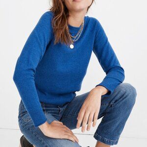 Madewell (Re)sponsible Cashmere Roll-Trim Pullover Sweater